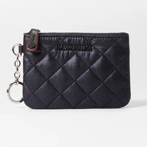 MZ Wallace Black Flat Metro Key Pouch